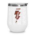 Football Fifth Grade First Day Of 5th Grade Back To School Wine Tumbler Football Fifth Grade First Day Of 5th Grade Back To School Wine Tumbler