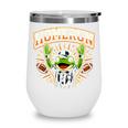 Football Referee Touchdown Baseball Homerun Frog Wine Tumbler Football Referee Touchdown Baseball Homerun Frog Wine Tumbler