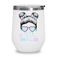 Fourth Grade Little Miss Back To School 4th Grade Little Wine Tumbler Fourth Grade Little Miss Back To School 4th Grade Little Wine Tumbler
