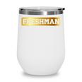 Freshman 9th Grade Back To School First Day Juneteenth Afro Wine Tumbler