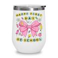 Friendship Bracelet Coquette Bow Back To School Girl Kids Wine Tumbler Friendship Bracelet Coquette Bow Back To School Girl Kids Wine Tumbler
