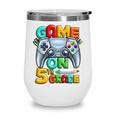 Game On 5th Grade Back To School 5th Grade Level Unlocked Performance Wine Tumbler Game On 5th Grade Back To School 5th Grade Level Unlocked Performance Wine Tumbler