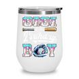 Gigi Of The Birthday Boy Baseball Ice Cream Drip Matching Wine Tumbler
