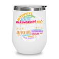 Groovy School Community Liaison Back To School Appreciation Wine Tumbler Groovy School Community Liaison Back To School Appreciation Wine Tumbler