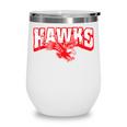 Hawks Back To School Spirit R Wine Tumbler Hawks Back To School Spirit R Wine Tumbler