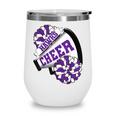 Hawks Cheer Back To School Cheerleading Spirit P Wine Tumbler Hawks Cheer Back To School Cheerleading Spirit P Wine Tumbler