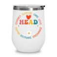 Head Custodian Appreciation Week Back To School Retro Groovy Wine Tumbler Head Custodian Appreciation Week Back To School Retro Groovy Wine Tumbler