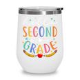Hello 2nd Grade Tshirt Second Grade Back To School Wine Tumbler Hello 2nd Grade Tshirt Second Grade Back To School Wine Tumbler