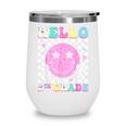 Hello 5th Grade Groovy Back To School Fifth Grade Girls Kids Wine Tumbler