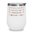 Hello Fourth Grade Friendship Bracelets Back To School Kids Wine Tumbler Hello Fourth Grade Friendship Bracelets Back To School Kids Wine Tumbler