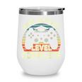 High School Level Unlocked Video Game Back To School Boys Wine Tumbler