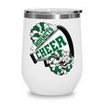 Hornets Cheer Back To School Cheerleading Spirit Green Wine Tumbler Hornets Cheer Back To School Cheerleading Spirit Green Wine Tumbler