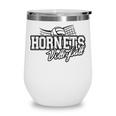 Hornets Volleyball Back To School Spirit Wine Tumbler Hornets Volleyball Back To School Spirit Wine Tumbler