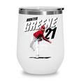 Hunter Greene Cincinnati MLB Baseball Players MLBHGR204M Wine Tumbler Hunter Greene Cincinnati MLB Baseball Players MLBHGR204M Wine Tumbler