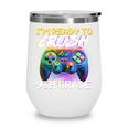 I'm Ready To Crush 9th Grade Back To School Video Game Boys Wine Tumbler
