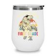 I'm Ready To Crush First Grade DinosaurRex Back To School Performance Wine Tumbler I'm Ready To Crush First Grade DinosaurRex Back To School Performance Wine Tumbler