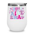 In My Instructional Aide Era Groovy Back To School Wine Tumbler