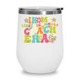In My Instructional Coach Era Groovy Back To School Wine Tumbler
