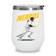 Jackson Merrill San Diego MLB Baseball Player MLBJME204M Wine Tumbler Jackson Merrill San Diego MLB Baseball Player MLBJME204M Wine Tumbler