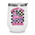 Kids Back To School Skating Rollin Into Preschool Wine Tumbler Kids Back To School Skating Rollin Into Preschool Wine Tumbler