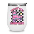 Kids Back To School Skating Rollin Into Second 2nd Grade Wine Tumbler Kids Back To School Skating Rollin Into Second 2nd Grade Wine Tumbler