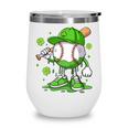 Kids Boys Happy St Patricks Day Kids Baseball Ice Cream Drip Wine Tumbler Kids Boys Happy St Patricks Day Kids Baseball Ice Cream Drip Wine Tumbler