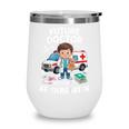 Kids Future Doctor Kindergarten Student Back To School Boy Kids Wine Tumbler Kids Future Doctor Kindergarten Student Back To School Boy Kids Wine Tumbler