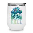 Kids I'M ON HONOR ROLL Monster Trucks Back To School Bruh Wine Tumbler Kids I'M ON HONOR ROLL Monster Trucks Back To School Bruh Wine Tumbler