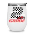 Kids Race Car 2nd Second Grade Boys Cars Lovers Back To School Wine Tumbler Kids Race Car 2nd Second Grade Boys Cars Lovers Back To School Wine Tumbler