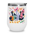 Kindergarten 1st Grade Goose Back To School Girls Wine Tumbler Kindergarten 1st Grade Goose Back To School Girls Wine Tumbler