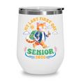 My Last First Day Senior 2026 Cat Back To School Wine Tumbler My Last First Day Senior 2026 Cat Back To School Wine Tumbler