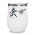 Leopard Baseball Player Ice Cream Drip For Boys Kids Wine Tumbler Leopard Baseball Player Ice Cream Drip For Boys Kids Wine Tumbler