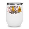 Leopard Baseball Softball Mama Bow Softball Baseball Mom Wine Tumbler