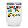 Leveled Up To 5th Grade Back To School Kids Boys Premium Tri-Blend Wine Tumbler Leveled Up To 5th Grade Back To School Kids Boys Premium Tri-Blend Wine Tumbler
