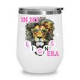 In My Lions Era Team Squad Back To School Mascot Spirit Game Wine Tumbler