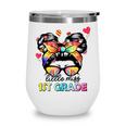 Little Miss First Grade Back To School 1st Grade Girls Wine Tumbler Little Miss First Grade Back To School 1st Grade Girls Wine Tumbler