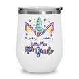 Little Miss Fourth Grade 2026 Back To School 4th Grade Girls Wine Tumbler