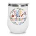 Lunch Lady God Says Bible Verse Christian Back To School Wine Tumbler Lunch Lady God Says Bible Verse Christian Back To School Wine Tumbler