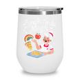Lunch Lady Magic Cafeteria Worker Back To School Women Girls Wine Tumbler