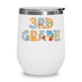 Manatee Third Grade Back To School Kids Boys Girls Wine Tumbler Manatee Third Grade Back To School Kids Boys Girls Wine Tumbler