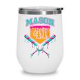 Mason 41 Meme Ice Cream Drip Baseball Birthday Costume Wine Tumbler Mason 41 Meme Ice Cream Drip Baseball Birthday Costume Wine Tumbler