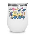 Minions Back To School Sketched Wine Tumbler Minions Back To School Sketched Wine Tumbler