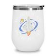 Mission Fifth Grade Space Rocket Back To School VI Wine Tumbler Mission Fifth Grade Space Rocket Back To School VI Wine Tumbler