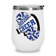 Mustangs Cheer Back To School Cheerleading Spirit B Wine Tumbler Mustangs Cheer Back To School Cheerleading Spirit B Wine Tumbler