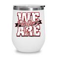 Panthers Back To School Spirit M Wine Tumbler