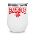 Patriots Back To School Spirit R Wine Tumbler