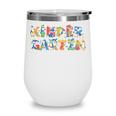 Penguin Kindergarten Back To School Kids Boys Girls Wine Tumbler