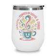 Powered By Coffee Principal Appreciation Back To School Wine Tumbler Powered By Coffee Principal Appreciation Back To School Wine Tumbler