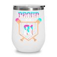 Proud Mom Baseball Player Number 81 Ice Cream Drip Wine Tumbler Proud Mom Baseball Player Number 81 Ice Cream Drip Wine Tumbler