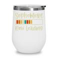 Retro Sophomore Now Loading 2028 High School Back To School Wine Tumbler